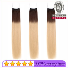 Top Quality 100% Hair Extension Brazilian Virgin Human Hair Knot Thread Hair Extension Remy Hair